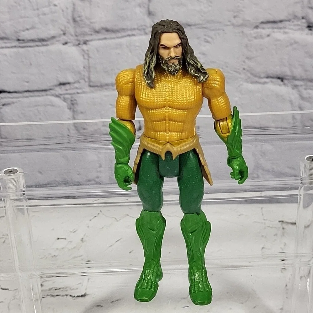 Aquaman King‎ Of Atlantis Movie Action Figure With Trident Jason Momoa DC Comics